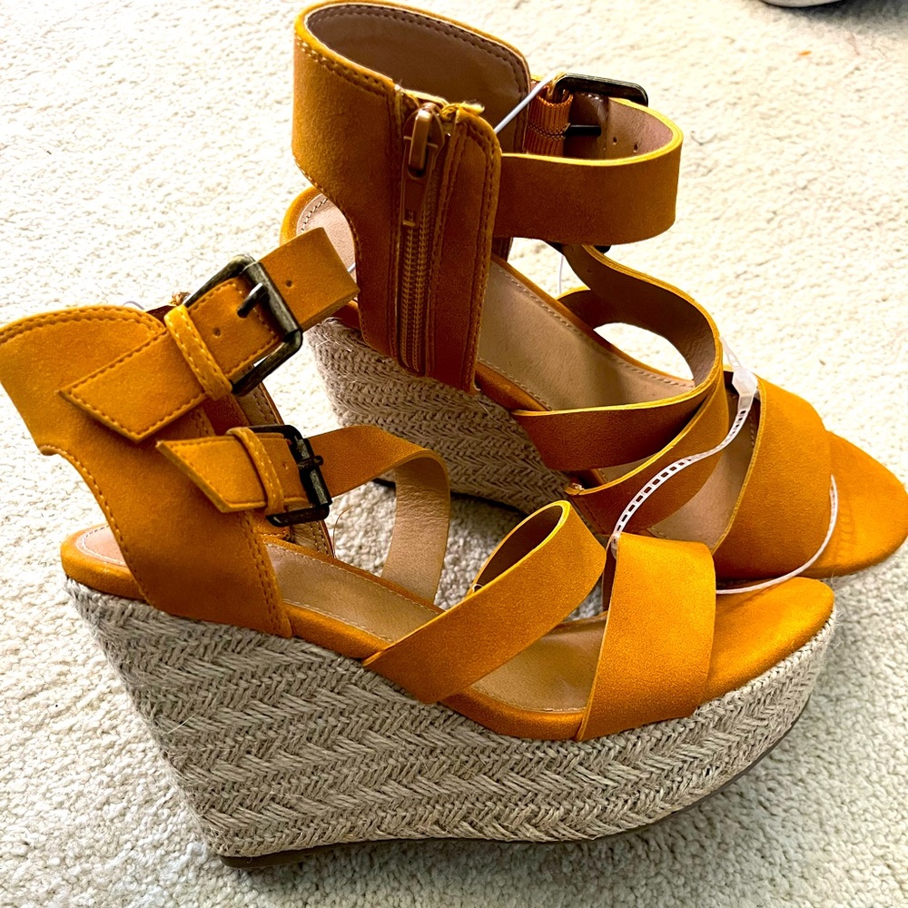 Super cute wedges. Never worn!